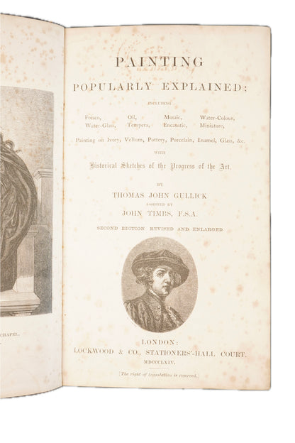 1864 Thomas John Gullick Painting Popularly Explained