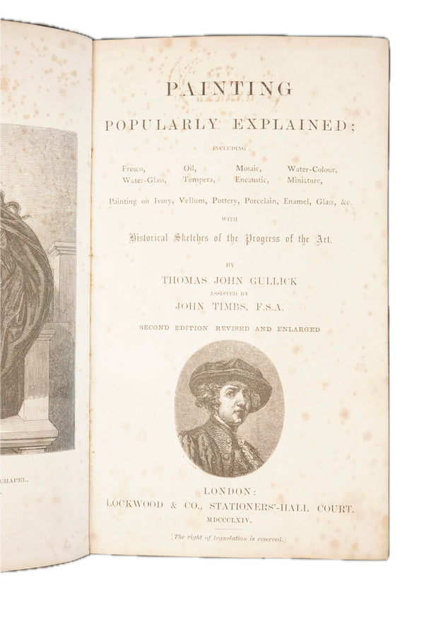 1864 Thomas John Gullick Painting Popularly Explained secondary view