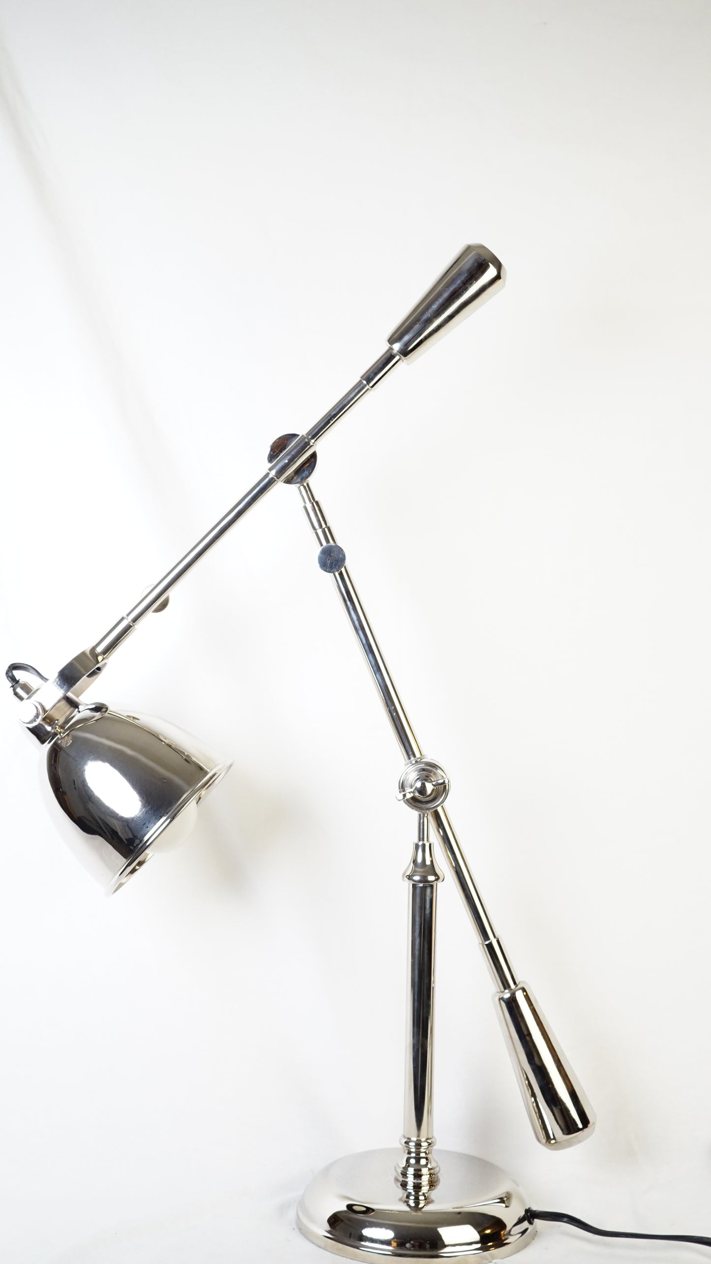 Chrome Adjustable Articulating Desk Lamp