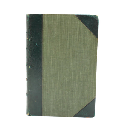 1916 "The Surgeon’s Log" Green Half Leather Book