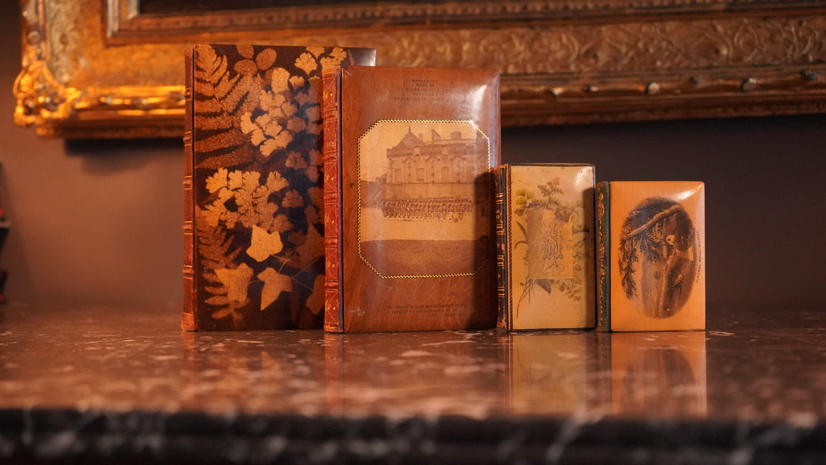 Mauchline Binding 1849 "The Poetical Works of Sir Walter Scott"