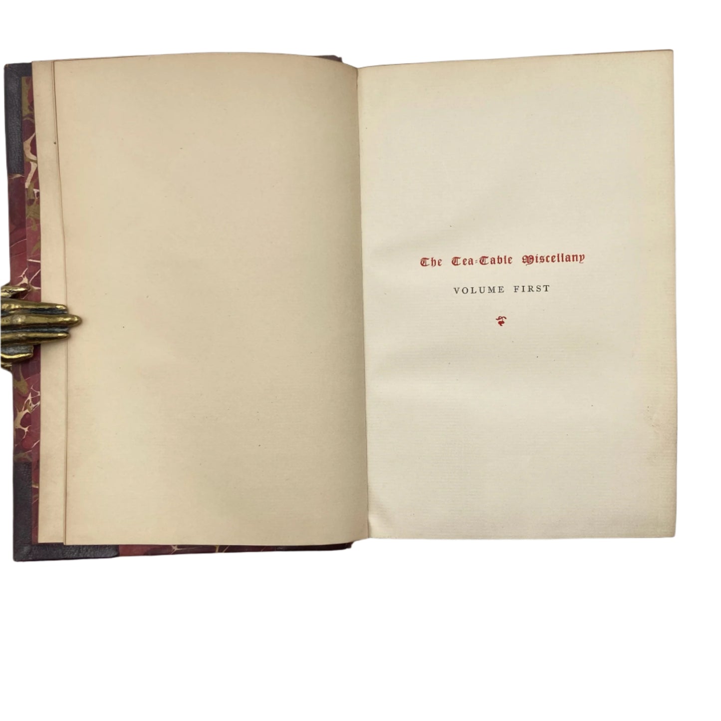 2 Volumes 1871 "A Collection of Choice Songs Scots & English" Purple Half Leather Book