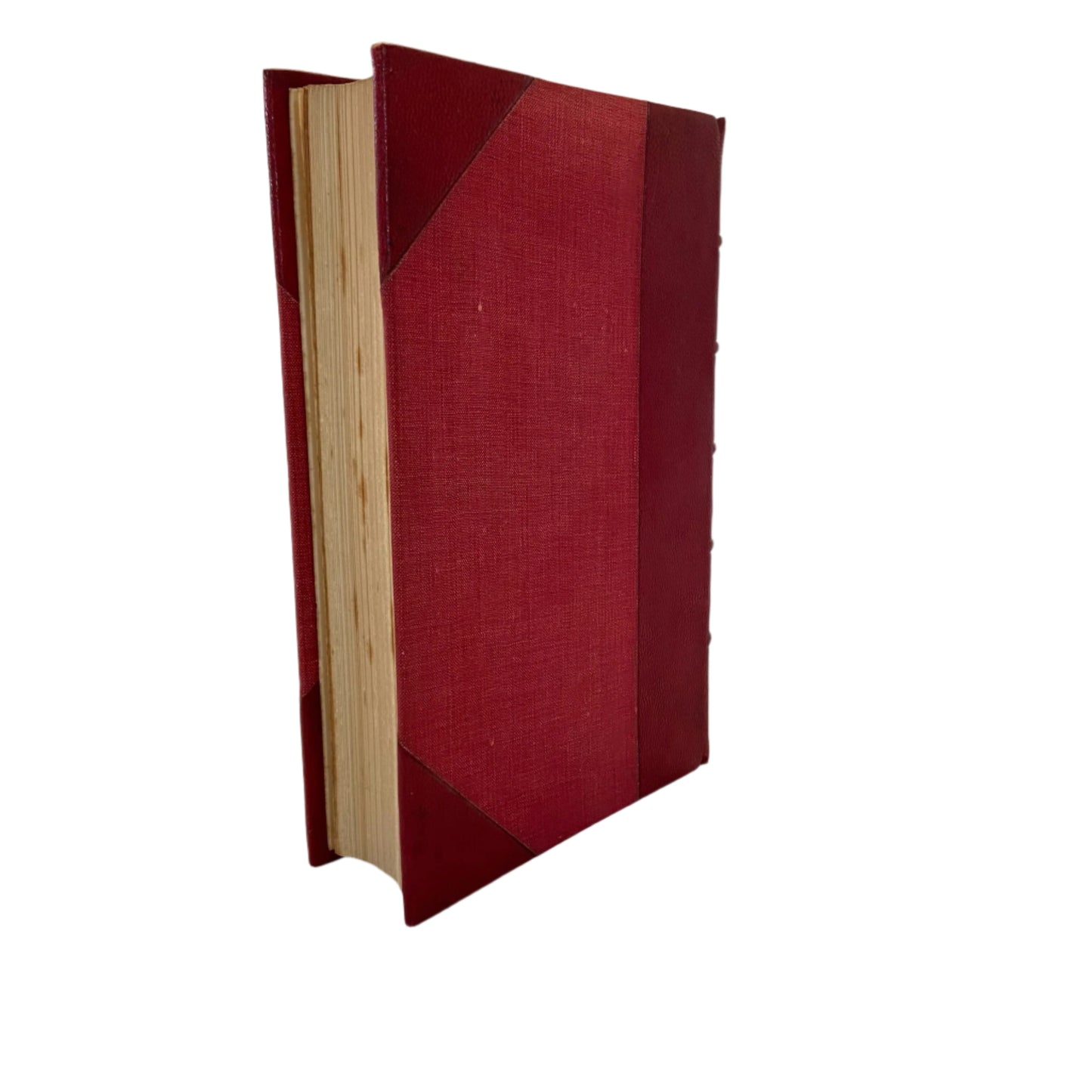 1912 "Francis Paget" Red Half Leather Book