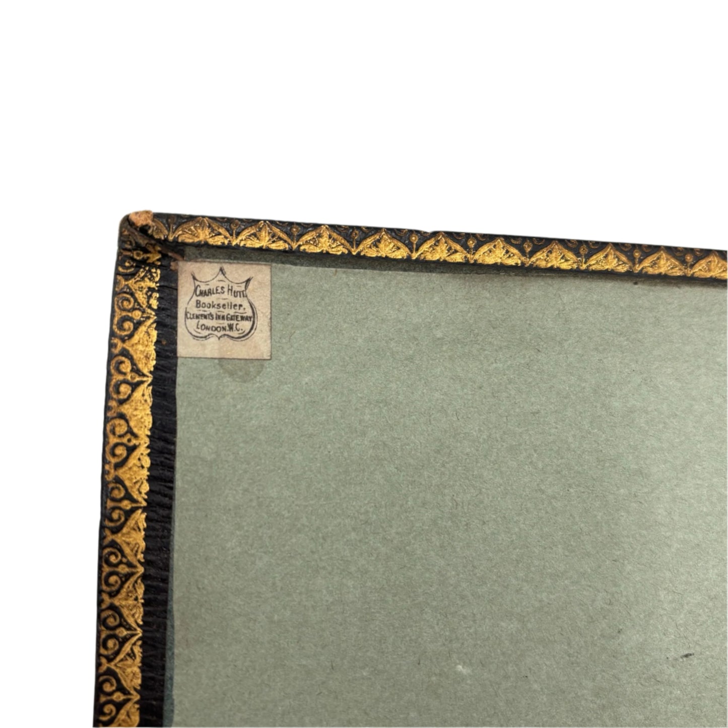 4 Volumes 1815 & 1816"The Antiquarian Itinerary" Full Black Moroccon Leather Book