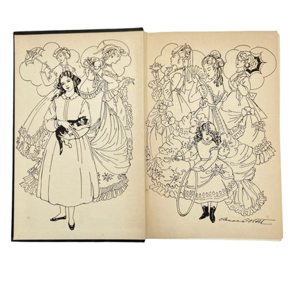 1926 "An Old-Fashioned Girl" Victorian Cloth Book