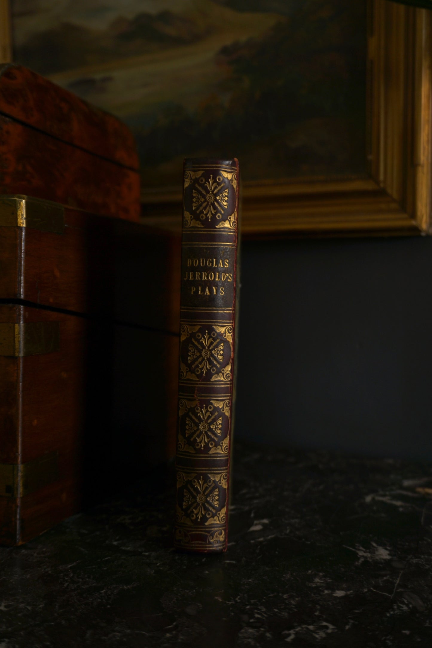 1809 "The Catspaw: A Comedy in Five Acts" Red Half Leather Book