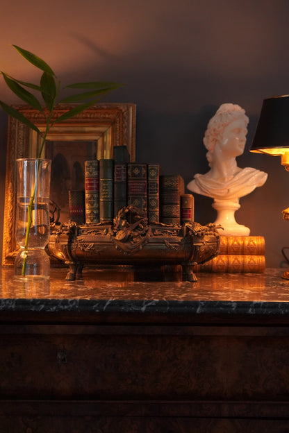 19th Century French Brass Plated Bronze Jardiniere