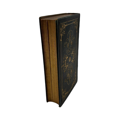1855 Poetical Works of White & Campbell Green Leather Poetry Book