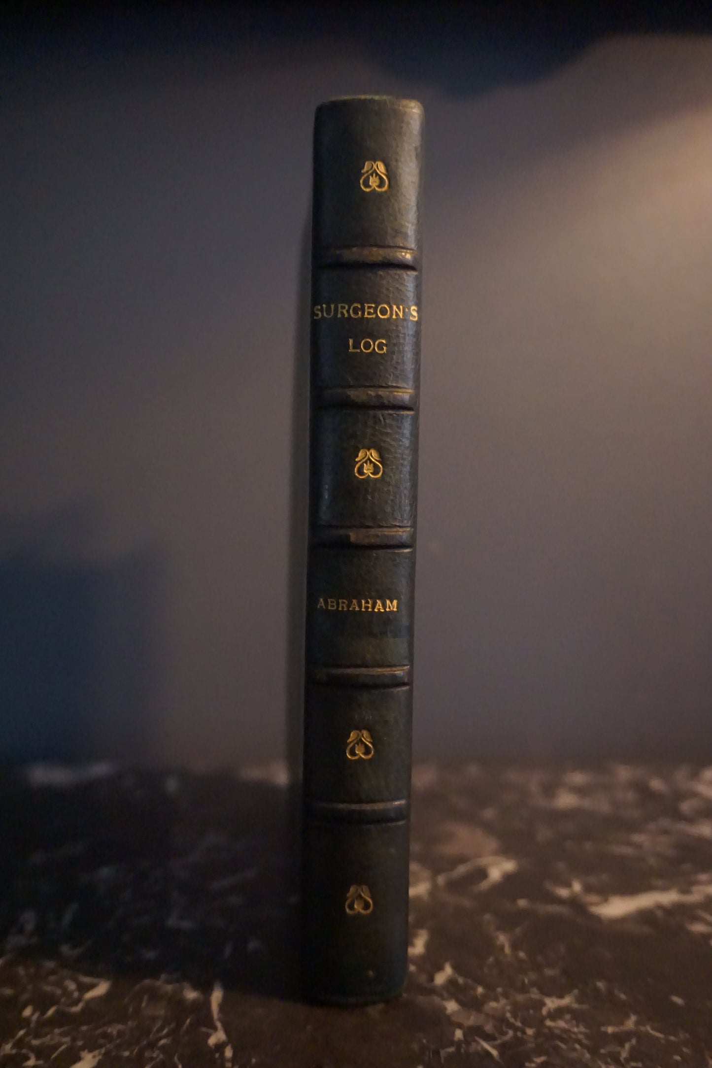 1916 "The Surgeon’s Log" Green Half Leather Book