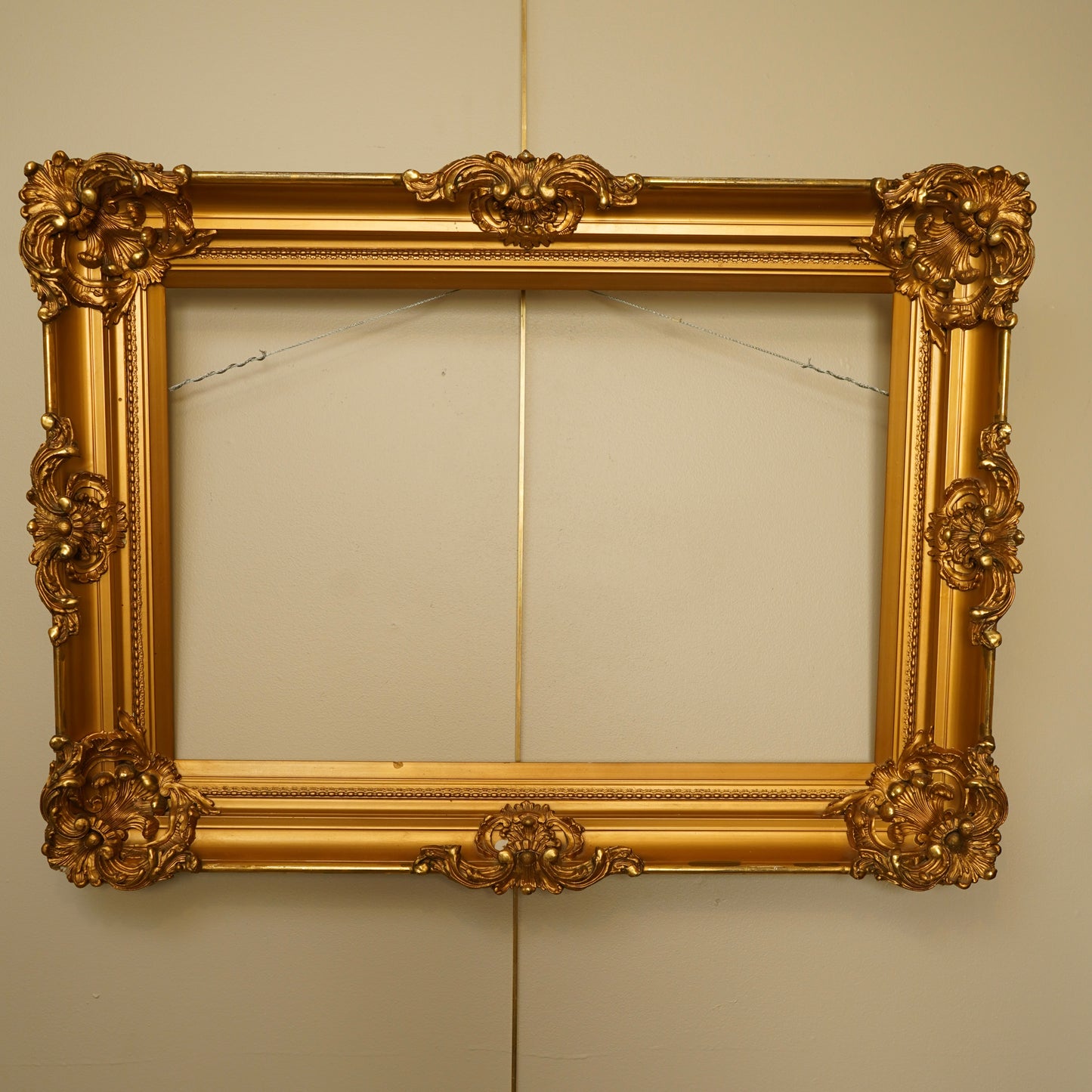 Antique Giltwood Rococo Revival Frame | Ornate Gold Picture Frame, Late 19th–Early 20th Century