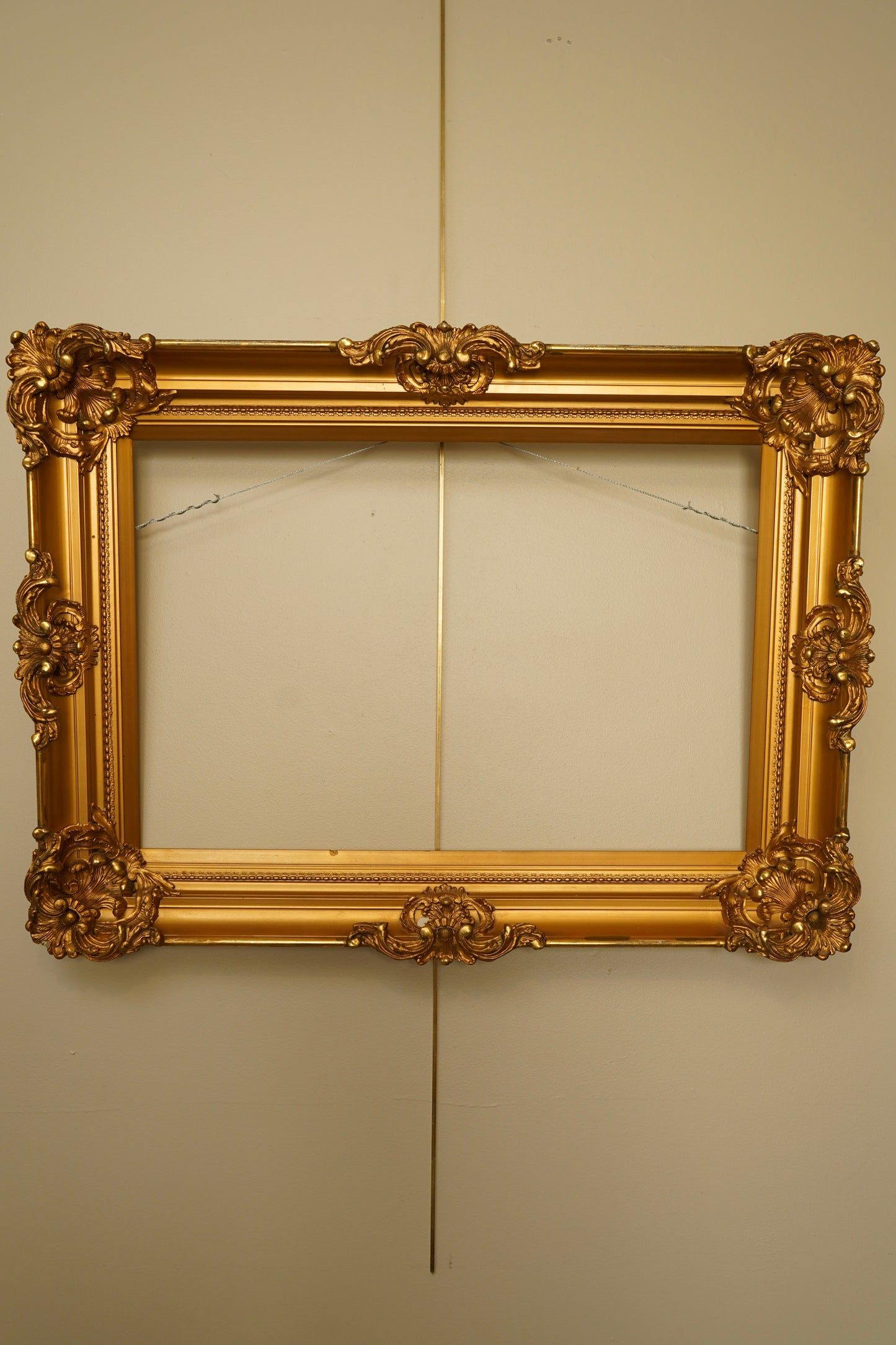 Antique Giltwood Rococo Revival Frame | Ornate Gold Picture Frame, Late 19th–Early 20th Century
