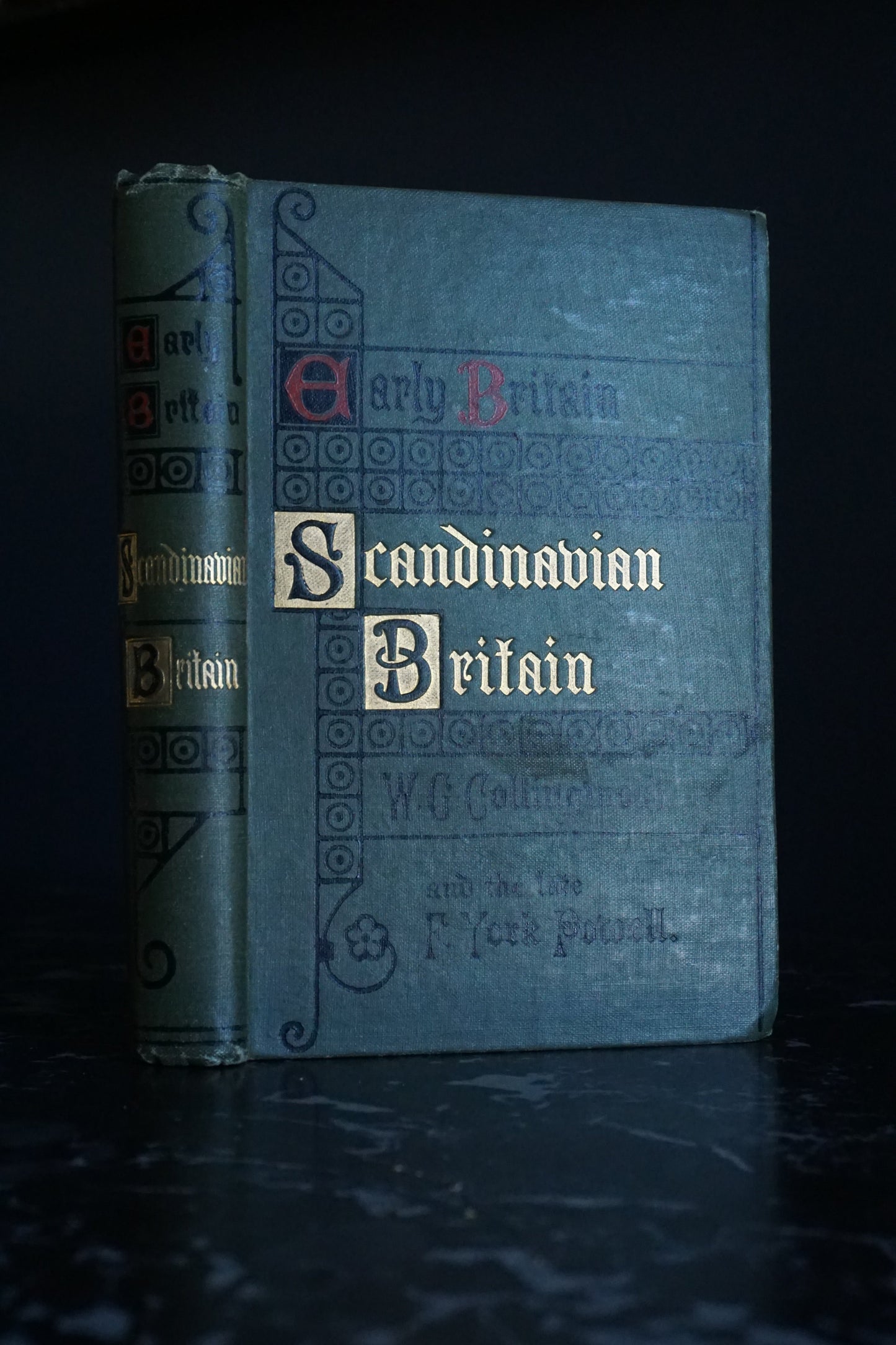 1908 "Scandinavian Britain" Victorian Cloth Book