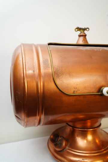 Antique Copper Planter / Ice Bucket or Firewood Holder
