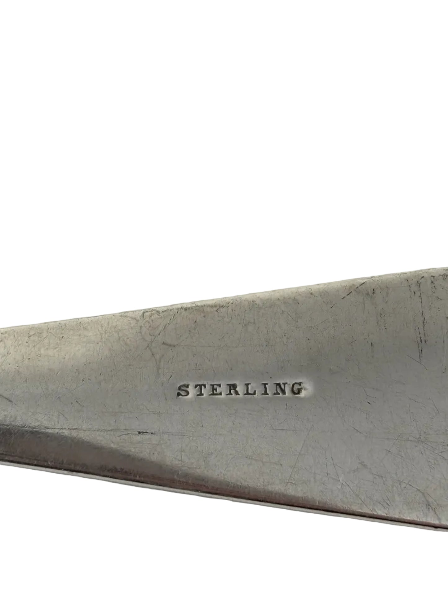 Antique Sterling Silver Serving Slice Spatula