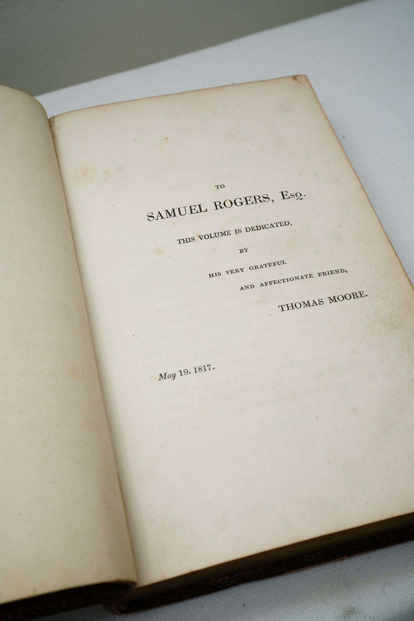 1817 Lalla Rookh by Thomas Moore