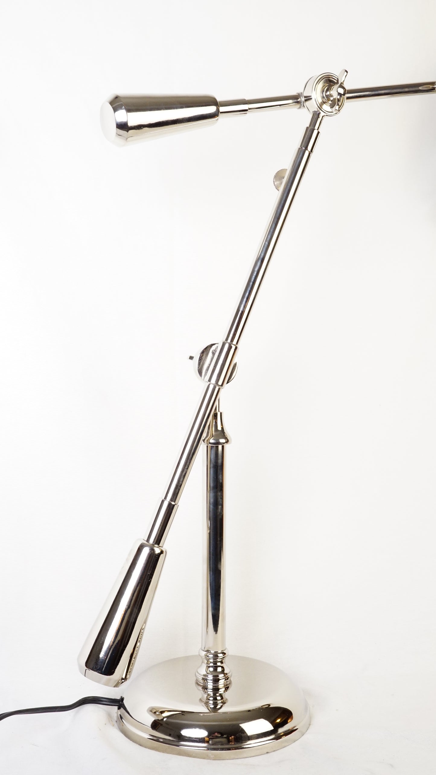 Chrome Adjustable Articulating Desk Lamp