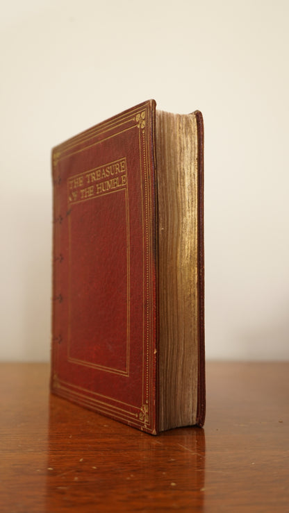 1905 The Treasure of the Humble, Maurice Maeterlinck, Symbolist Essays, Fine Leather Binding