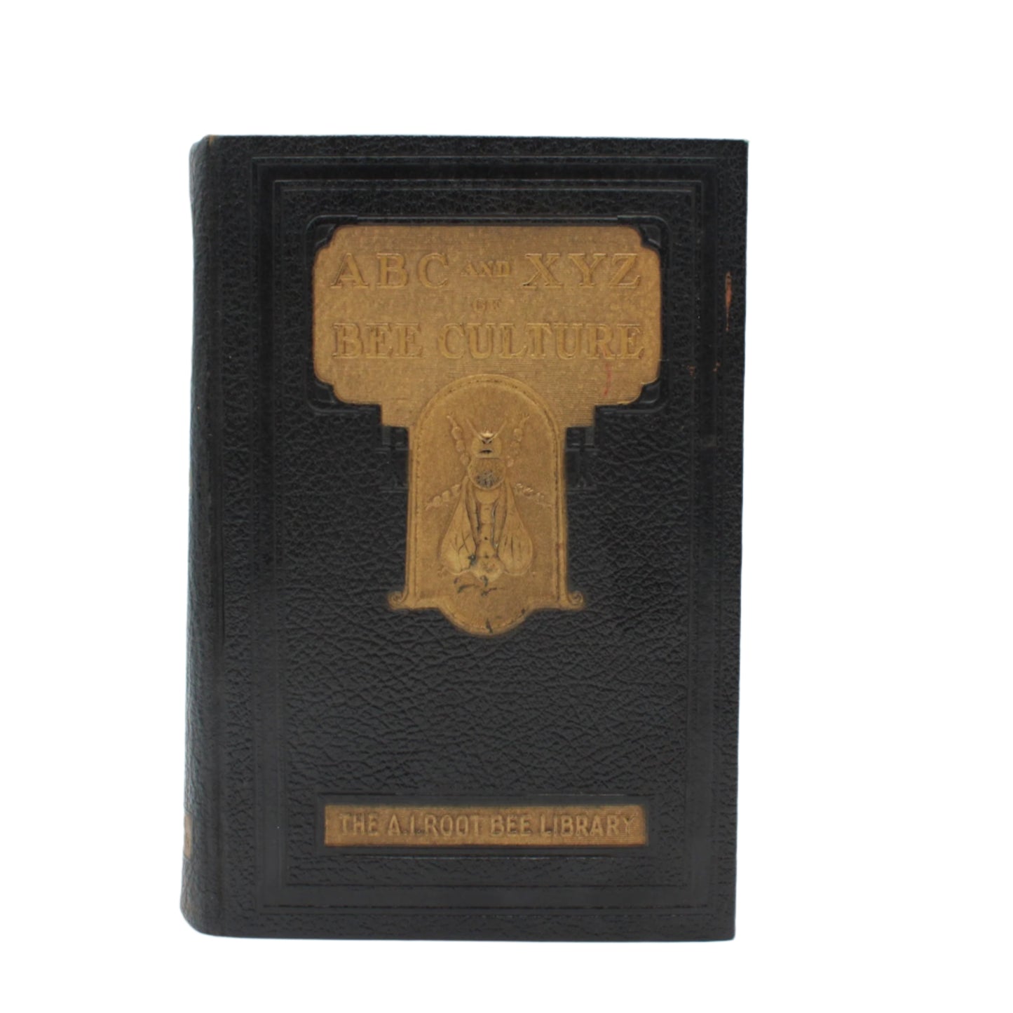 1948 "The ABC and XYZ of Bee Culture" Black Full Leather Book