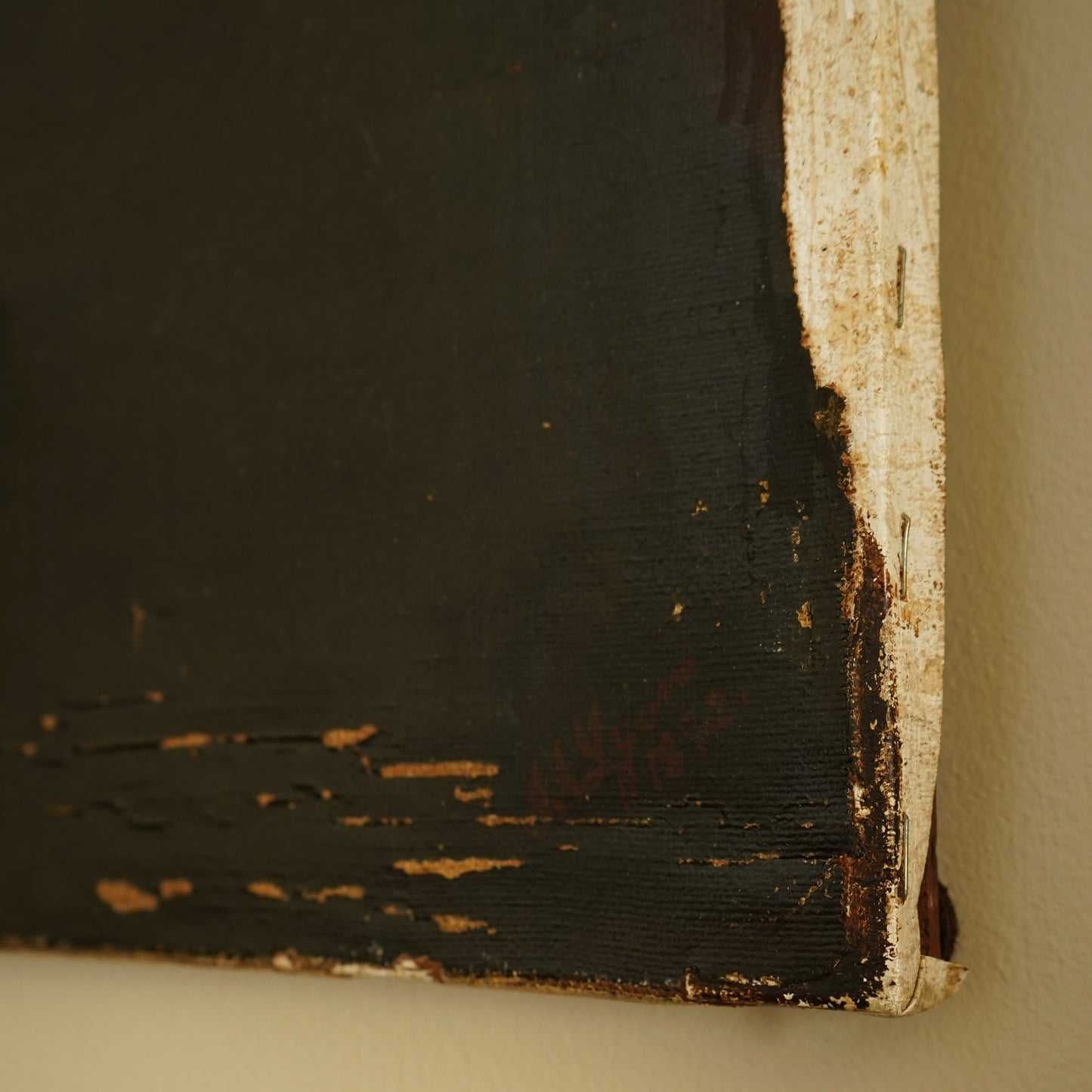 Signed Antique Portrait – 1892 Oil on Canvas, Victorian Woman, 18” x 22”