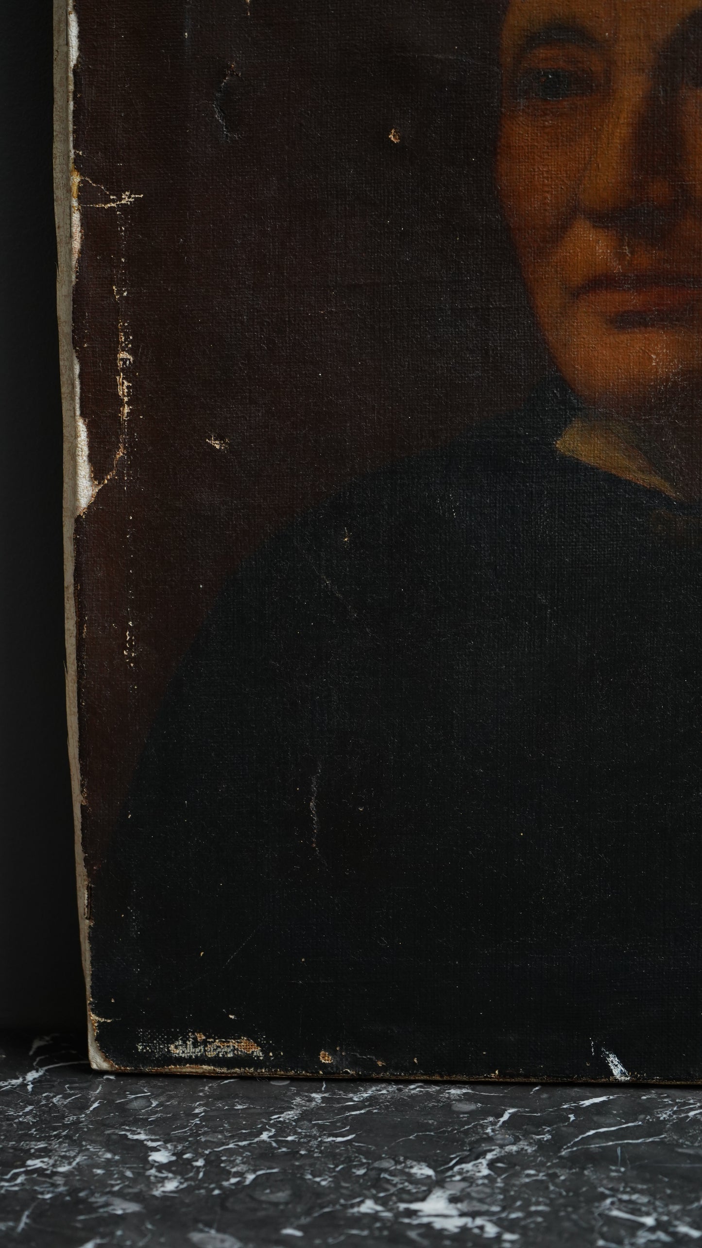 Signed Antique Portrait – 1892 Oil on Canvas, Victorian Woman, 18” x 22”