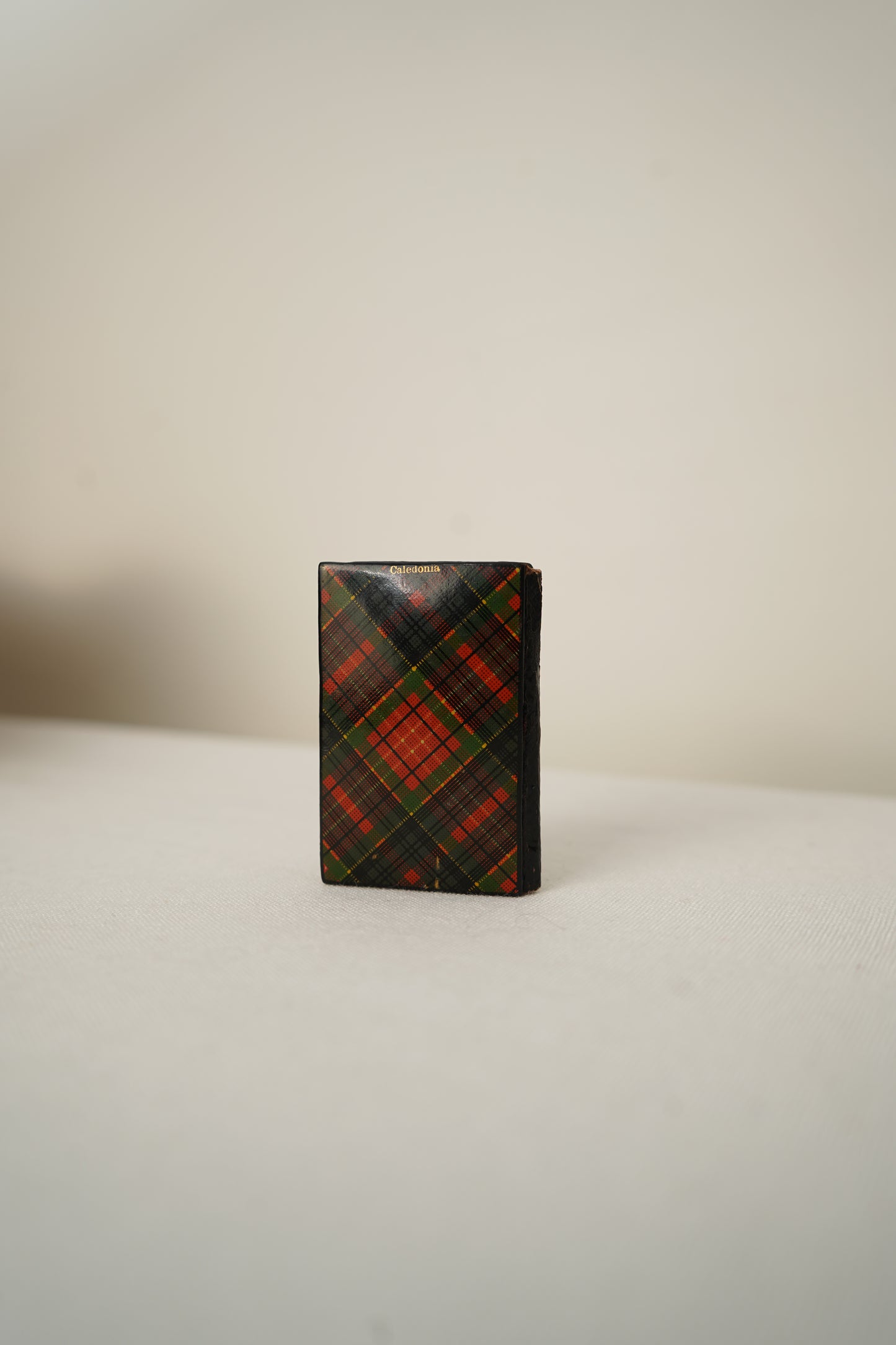 Victorian Scottish Tartanware Needle Case “Caledonia”, c. 1860–1880