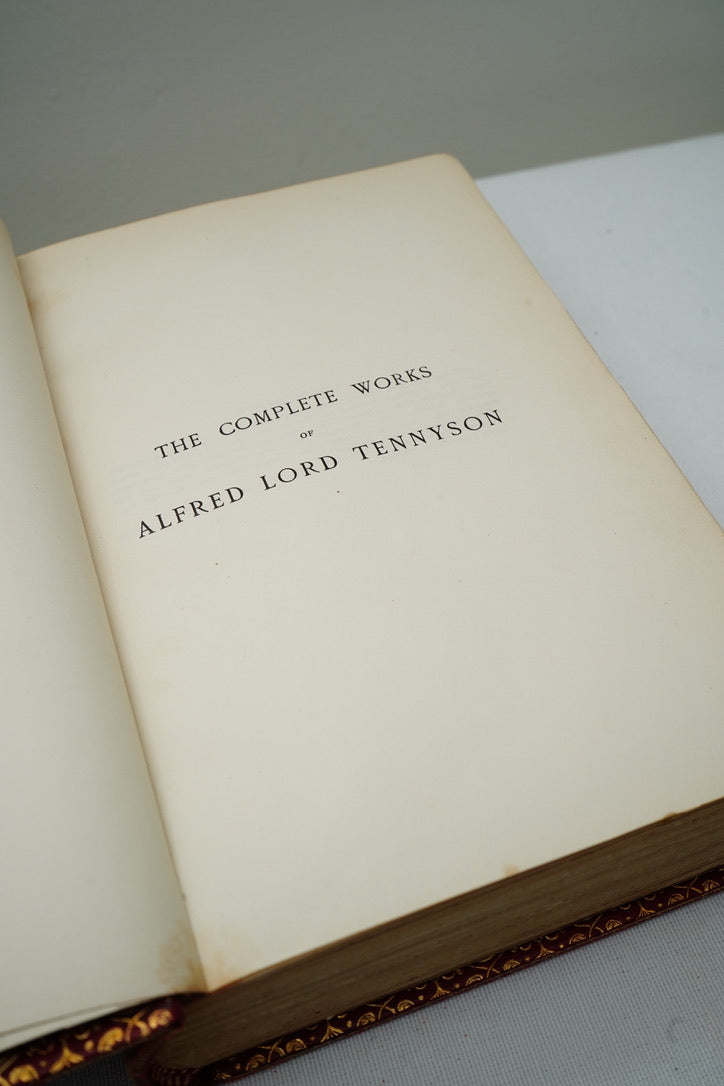 1899 The Works of Alfred Lord Tennyson