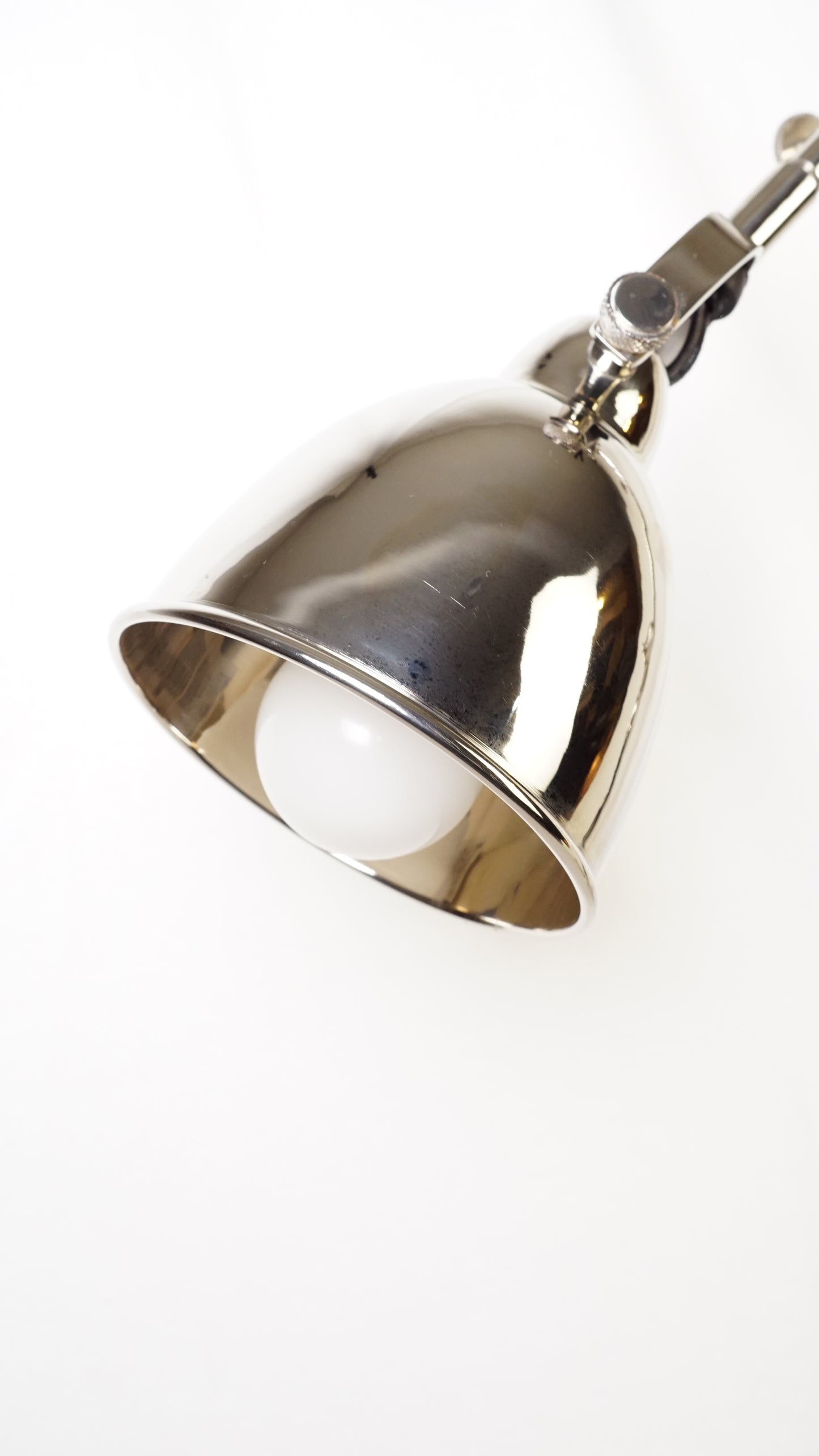 Chrome Adjustable Articulating Desk Lamp