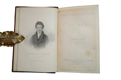 1889 The Essays of Elia & Eliana by Charles Lamb