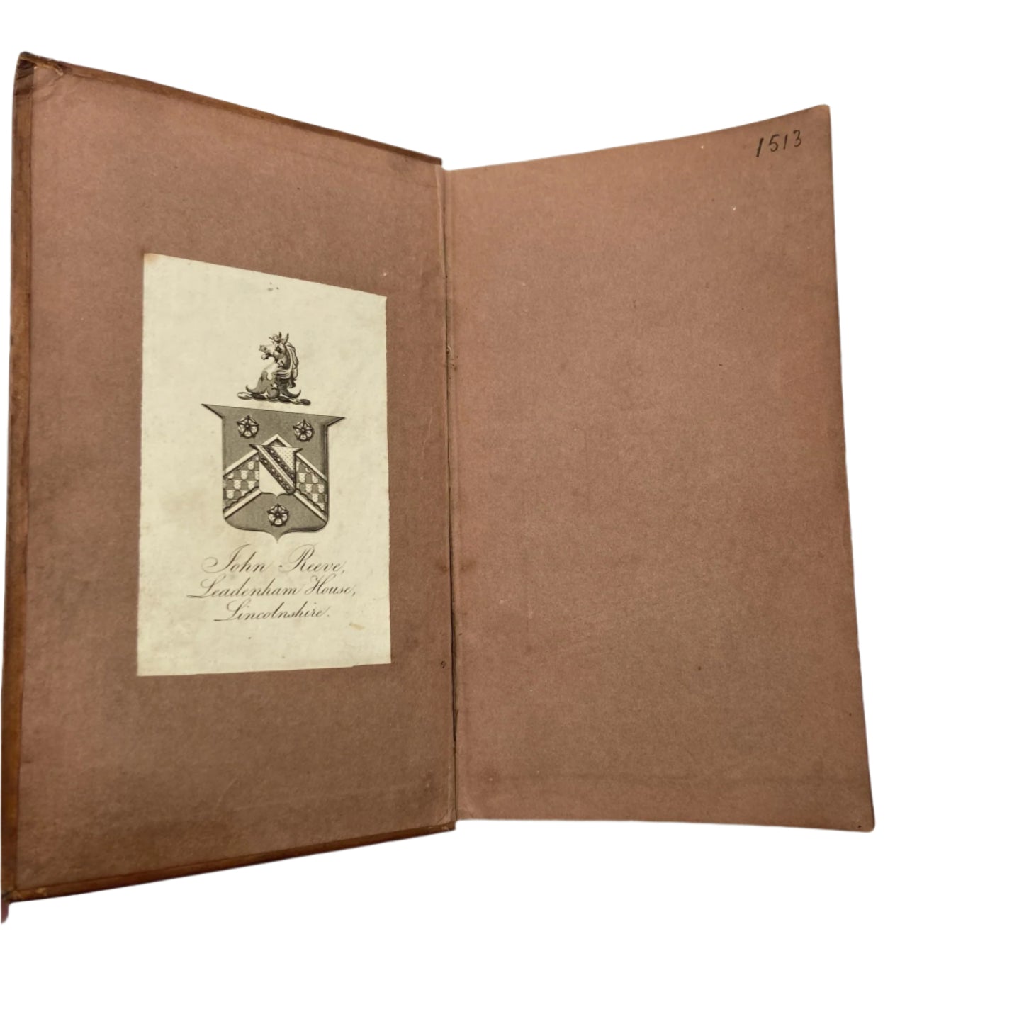 1837 " The Book of Common Prayer " Brown Full Leather Book