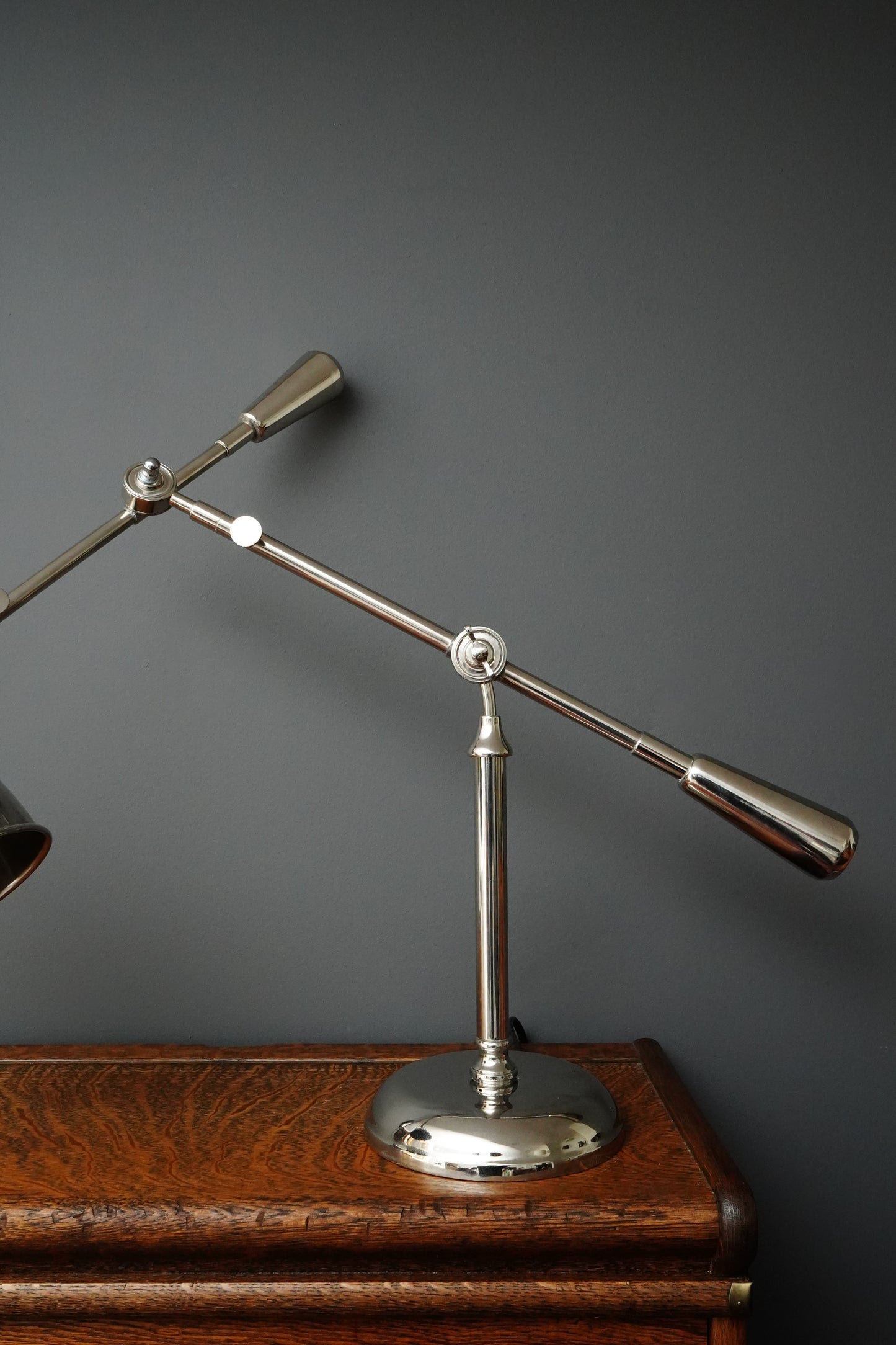 Chrome Adjustable Articulating Desk Lamp