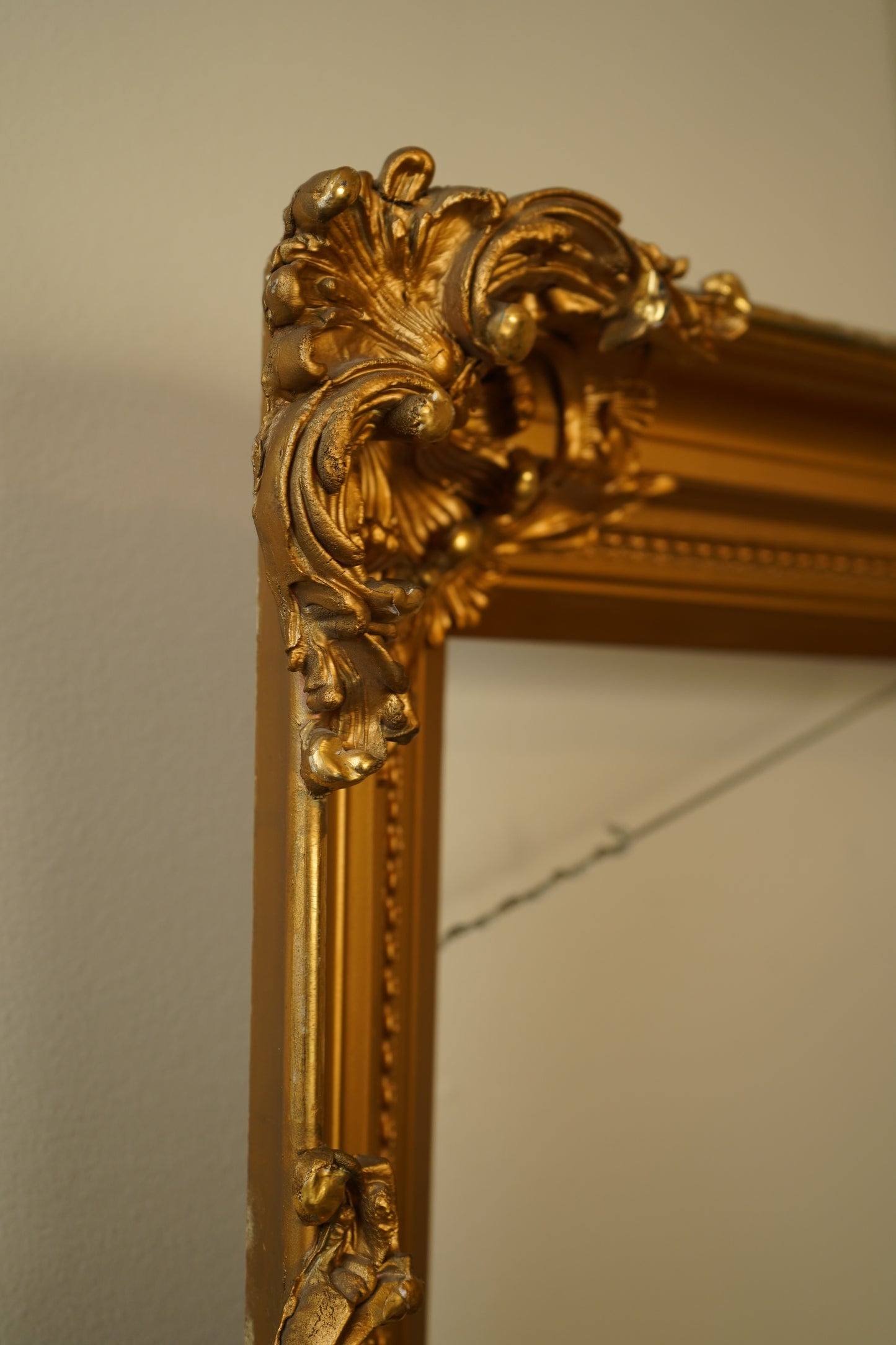 Antique Giltwood Rococo Revival Frame | Ornate Gold Picture Frame, Late 19th–Early 20th Century