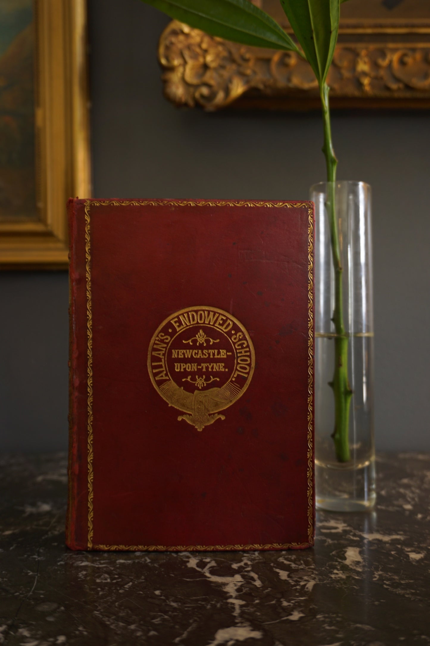 1908 "Short History of Our Own Times from the Accession of Queen Victoria to the Accession of King Edward VII" Full Leather Book