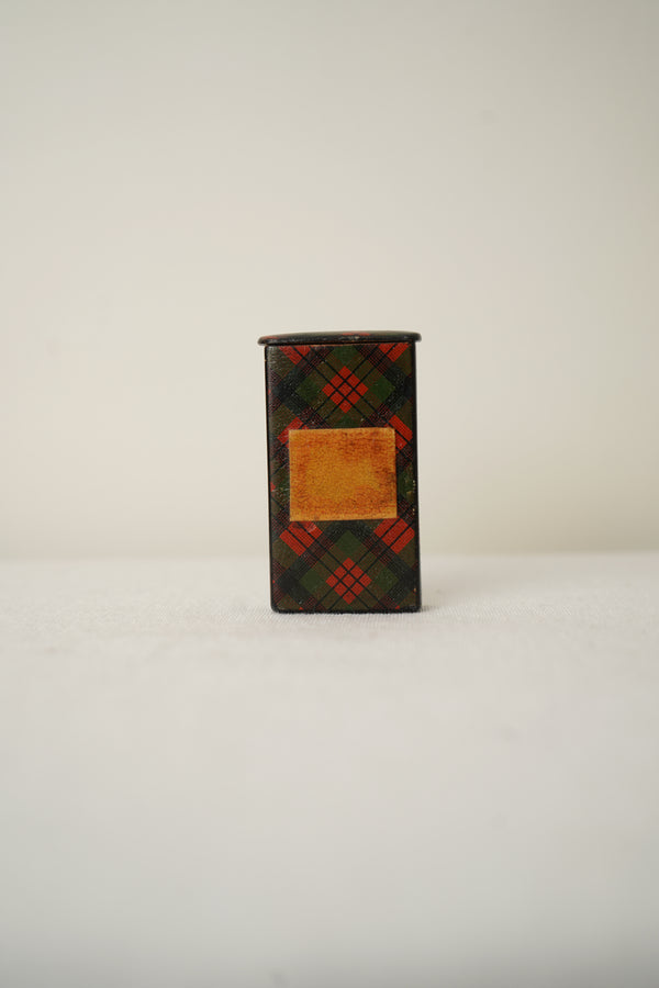 Victorian Scottish Tartanware Sliding Stamp Box, c. 1860–1890 secondary view