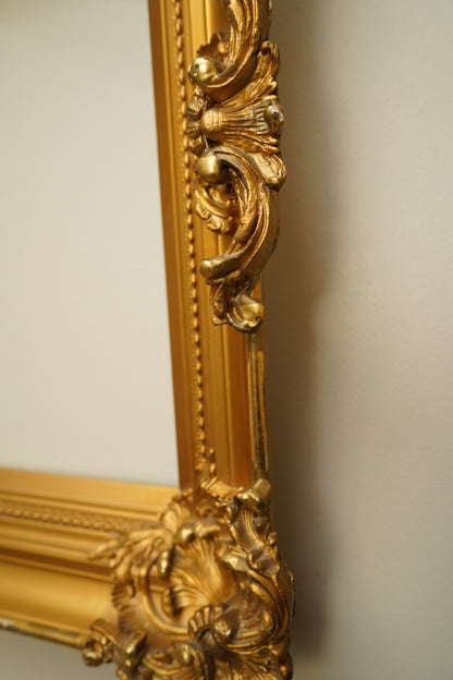 Antique Giltwood Rococo Revival Frame | Ornate Gold Picture Frame, Late 19th–Early 20th Century