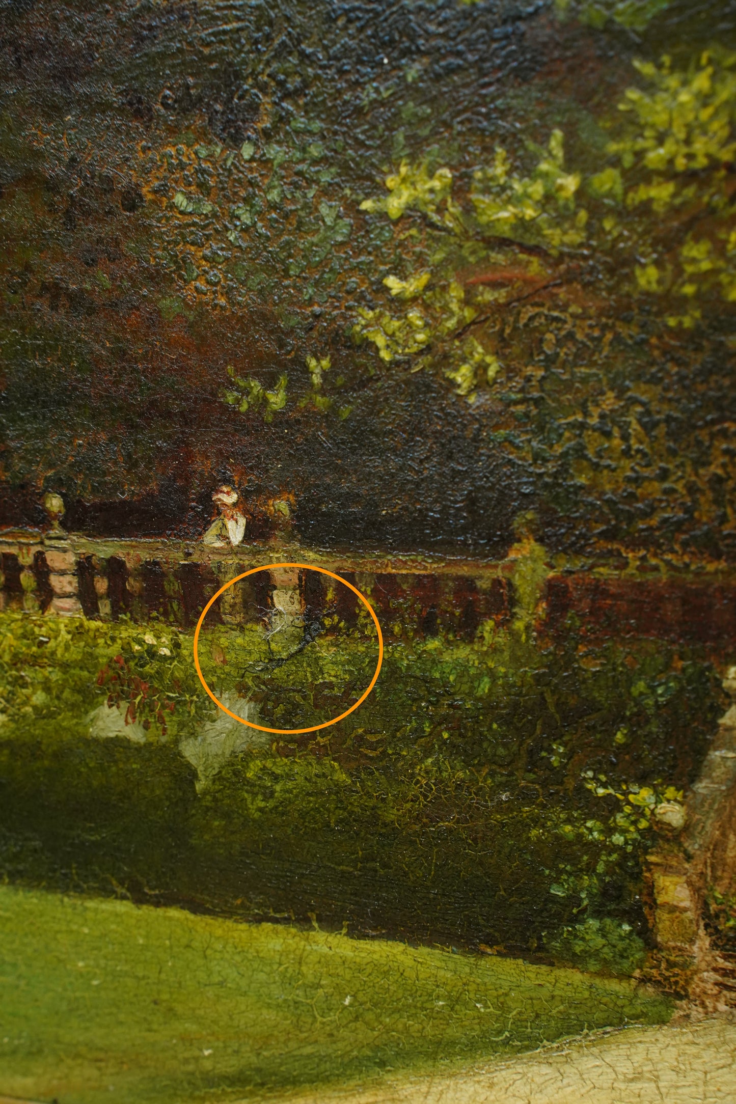 *RESERVED* Antique English Oil Painting of Haddon Hall, Derbyshire, Signed