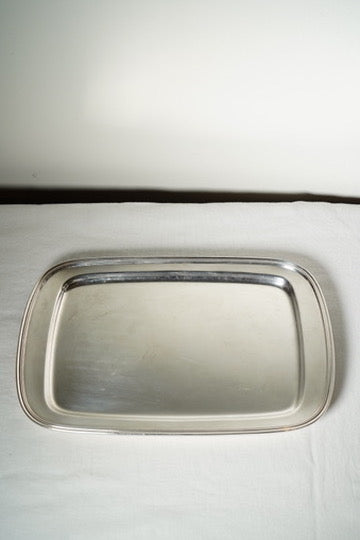 Pairpoint EPNS SilverPlated Tray, Collis W. M. Mouris Retail Mark, Early 20th Century