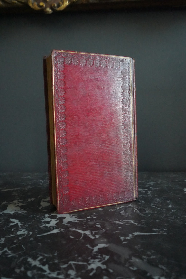 1799 The Beauties of Sterne | Fine Red Morocco Binding with Gilt Edges | 13th Edition Georgian Literature