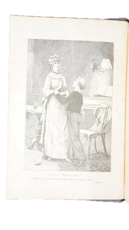 Antique Little Miss Wardlaw Louisa M Gray 1889 Nelson Prize Binding