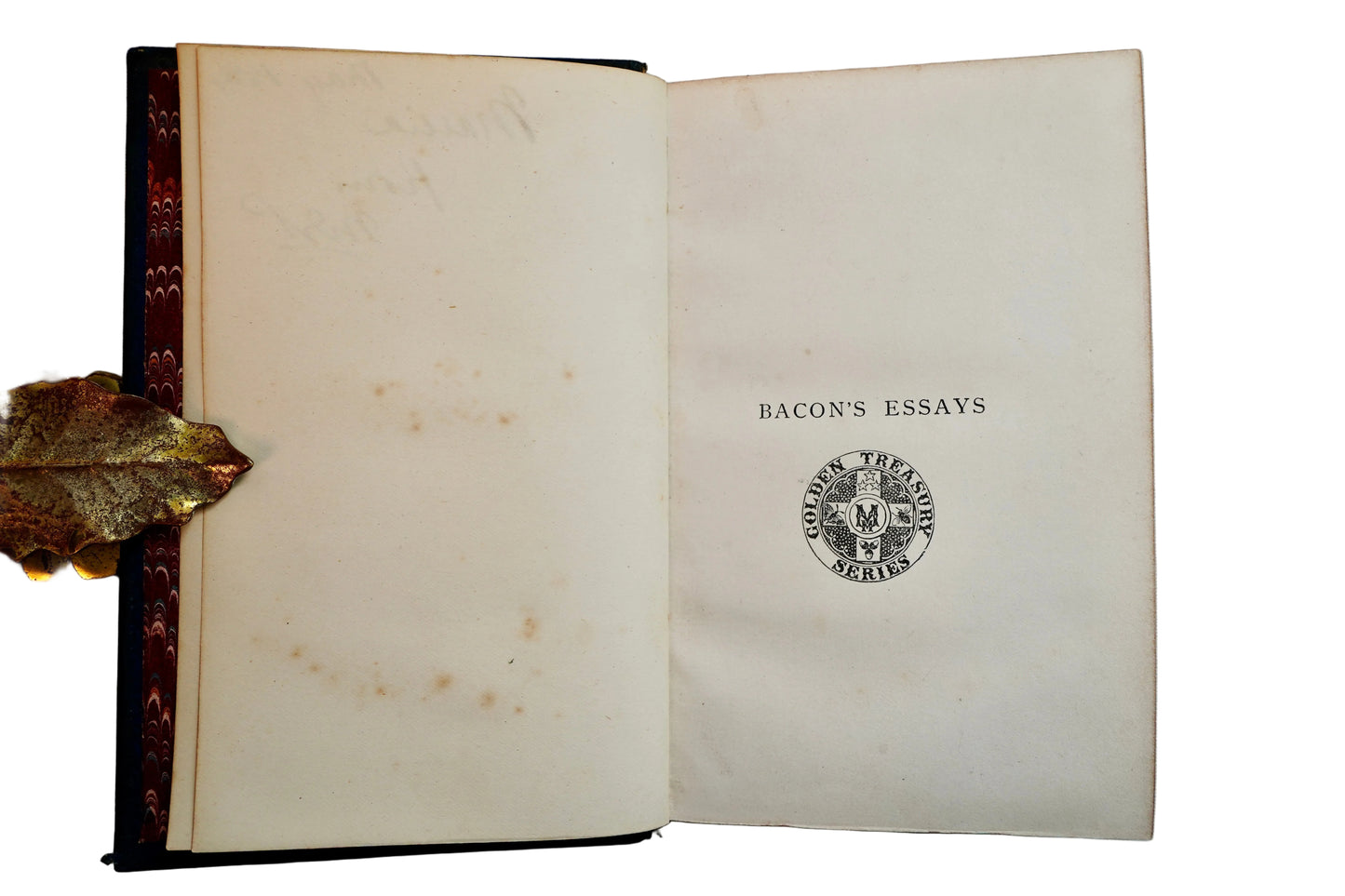 1881 Bacon’s Essays by Macmillan