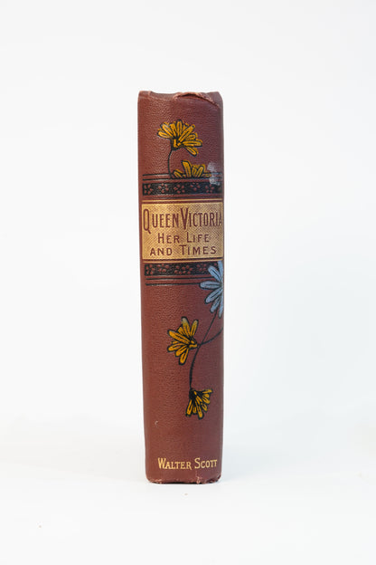 Queen Victoria Life and Times Gilt Decorated Cloth