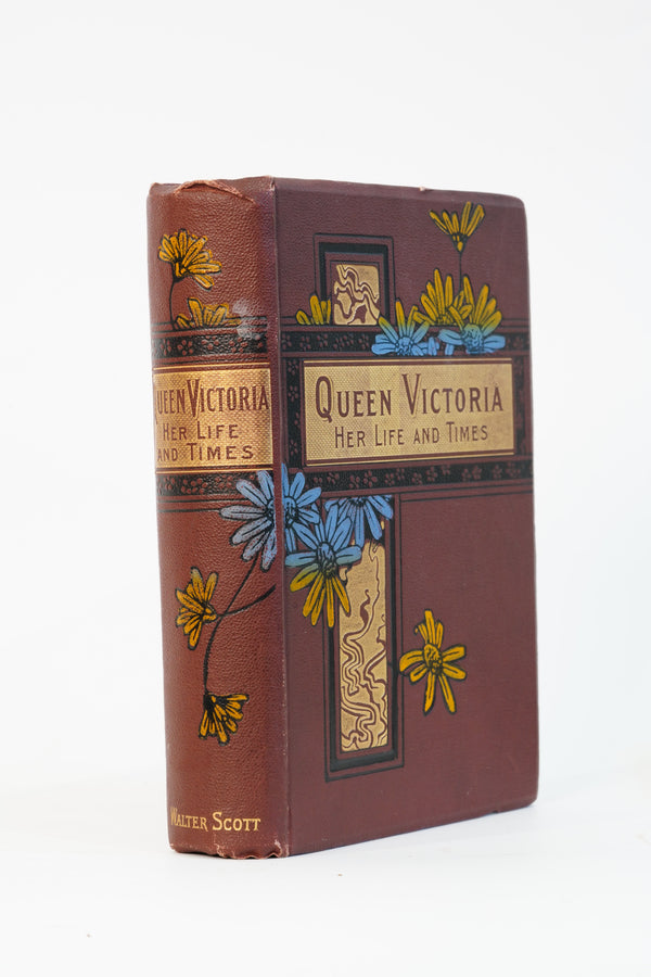 Queen Victoria Life and Times Gilt Decorated Cloth secondary view