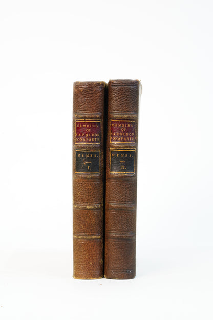 1831 Bourrienne Memoirs of Napoleon Bonaparte Vols. I & II