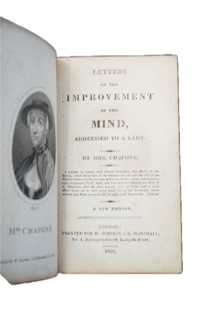 1820 Earl of Chesterfield Letters to His Son