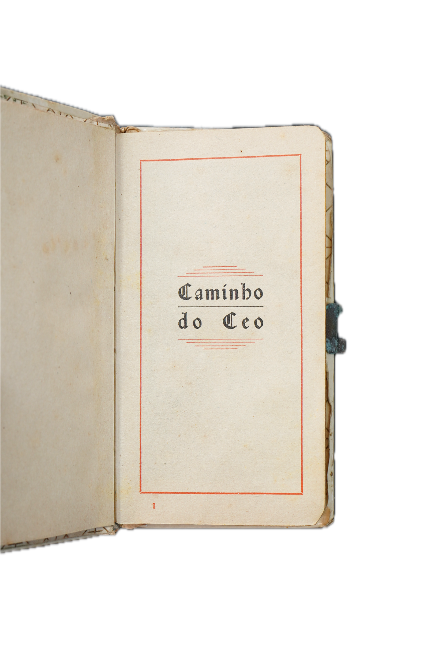 1947 Caminho do Ceo Portuguese Catholic Devotional Book