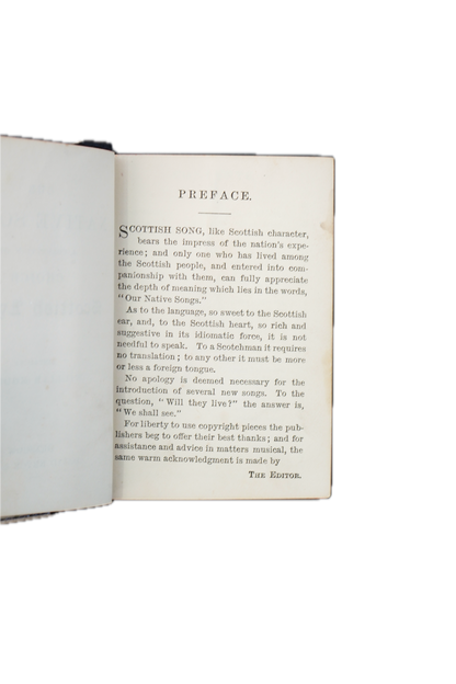 William Moodie, ed. Our Native Songs