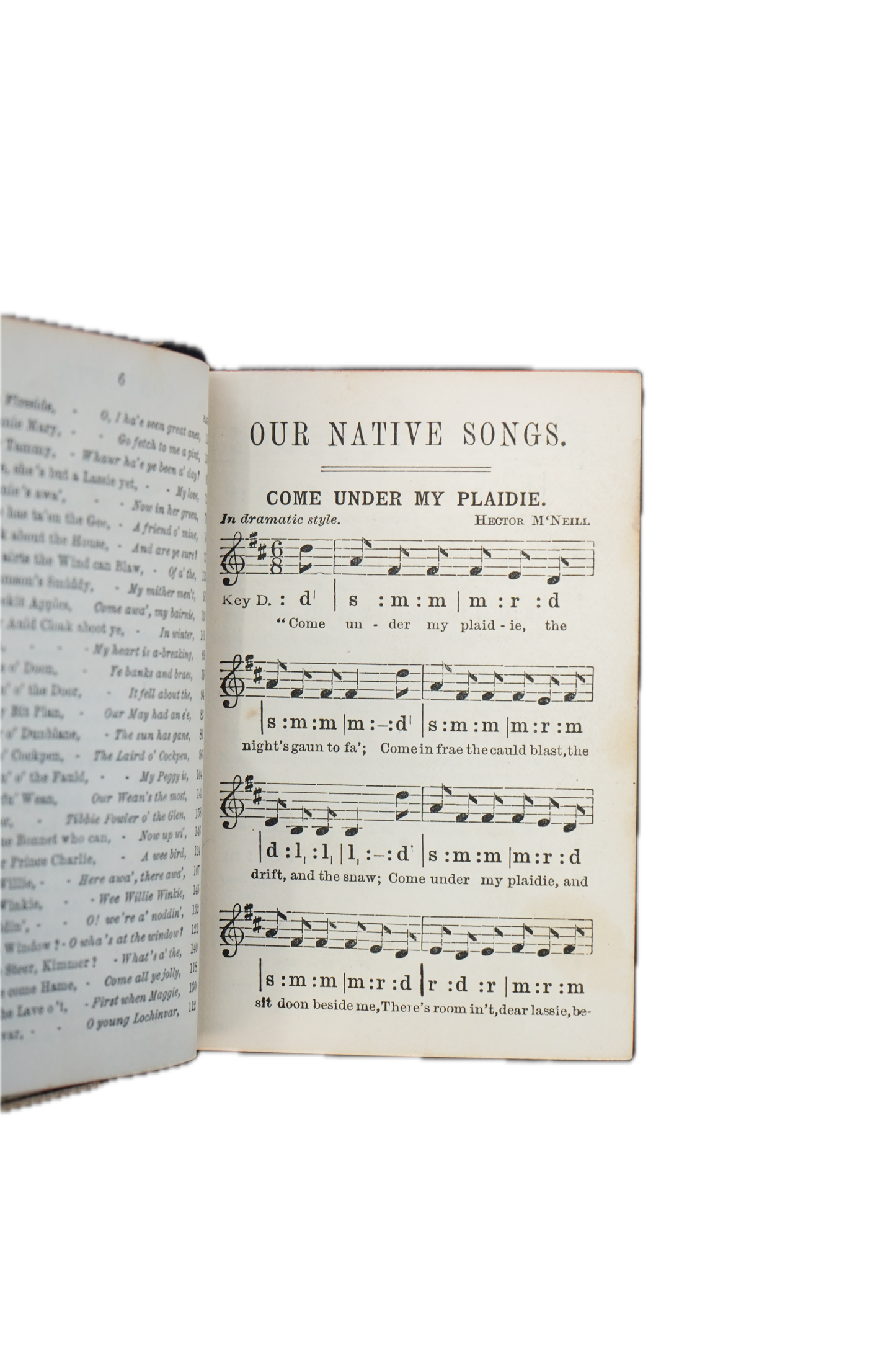 William Moodie, ed. Our Native Songs