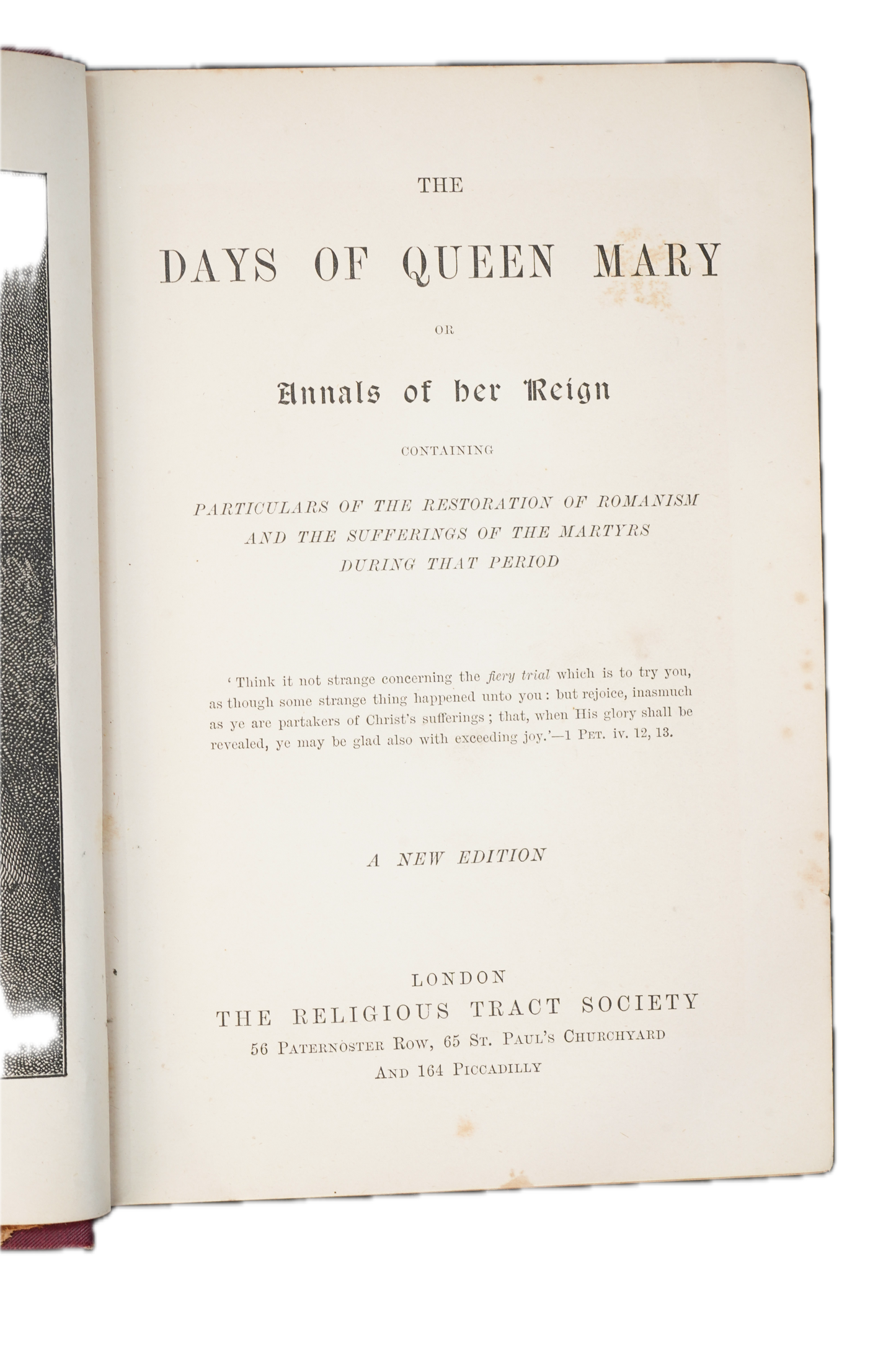 George Stokes The Days of Queen Mary