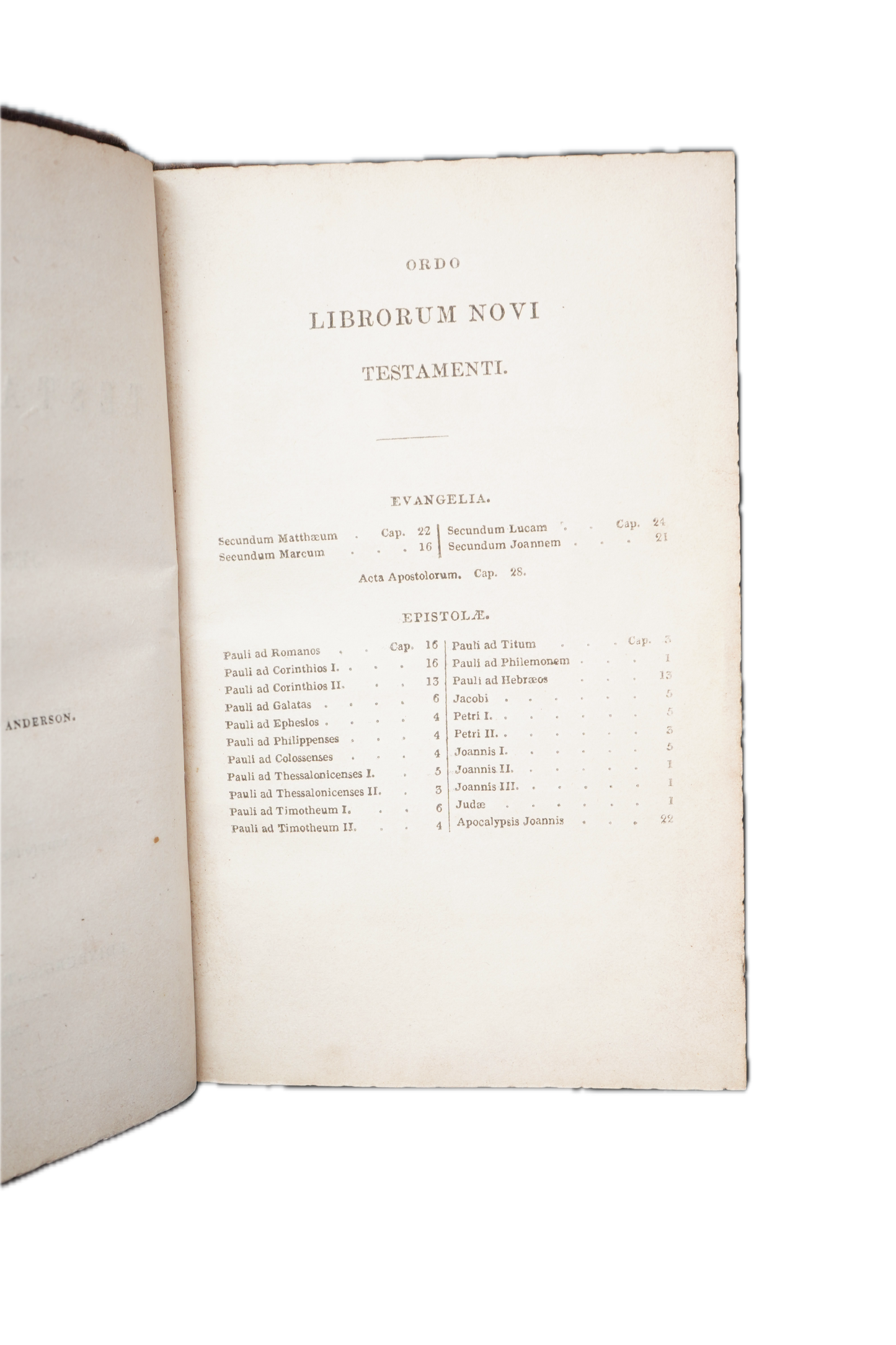 1852 Theodore Beza Novum Testamentum Gauffered Edge Book