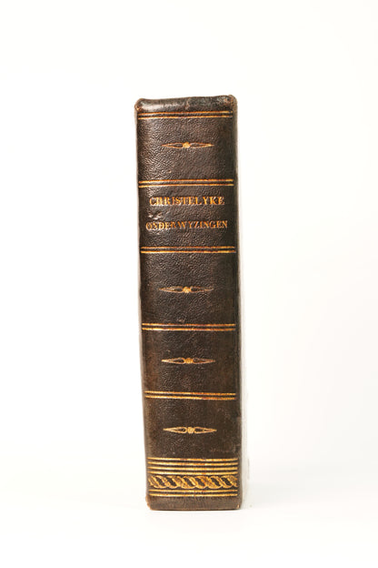 1842 Christelyke Onderwyzingen en Gebeden Dutch Catholic Prayer Book