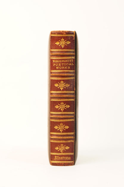 1871 Wordsworth Poetical Works Mauchline Binding